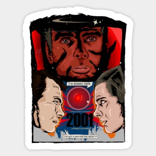 2001 A Space Odyssey Infinity Sticker